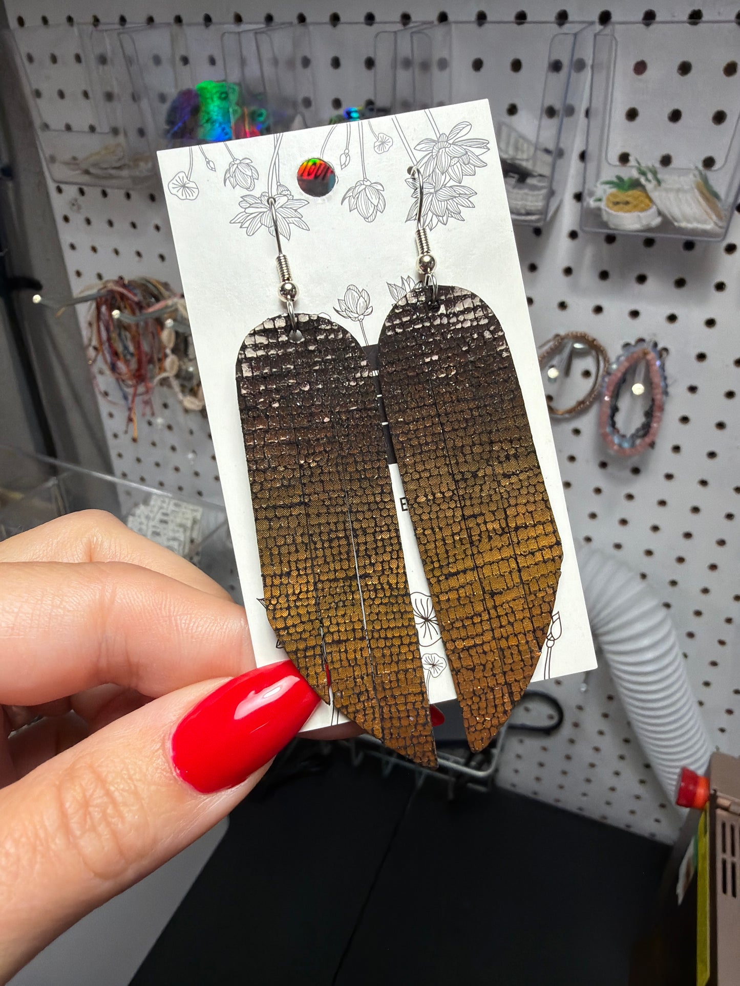 Volcanic Sparkle Fringe