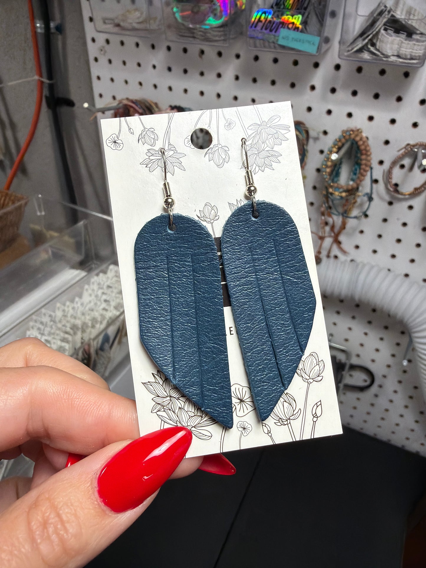 Autumn Teal Mini Fringe