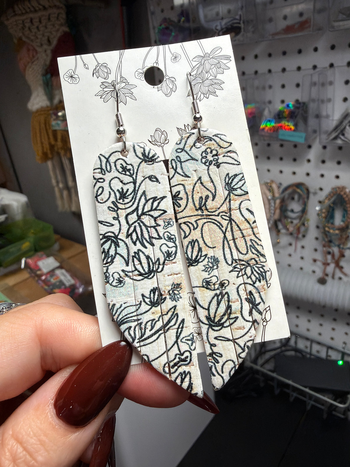 Flourish Bouquet Fringe Earrings