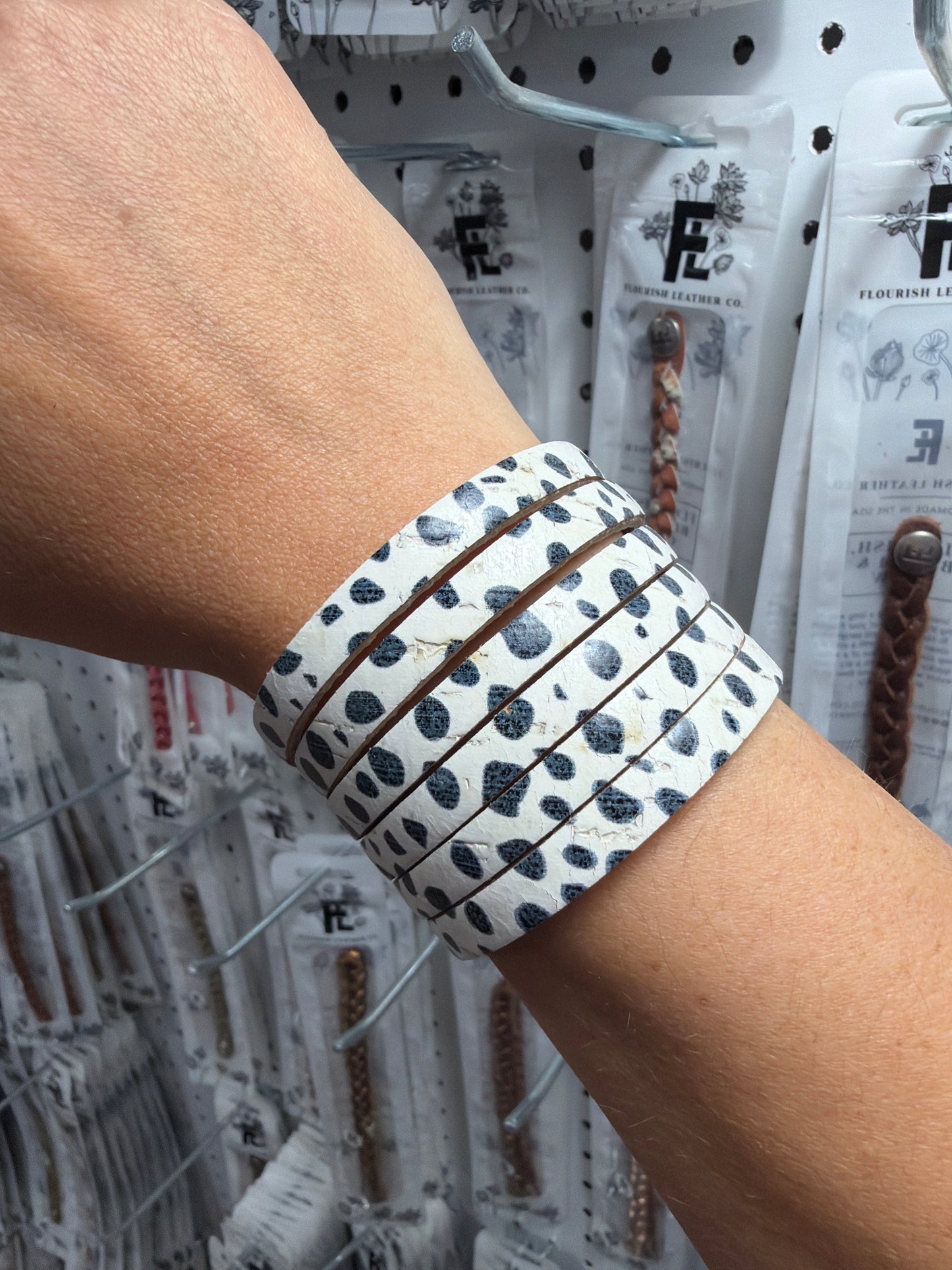 Dottie Cork Sliced Cuff - Regular