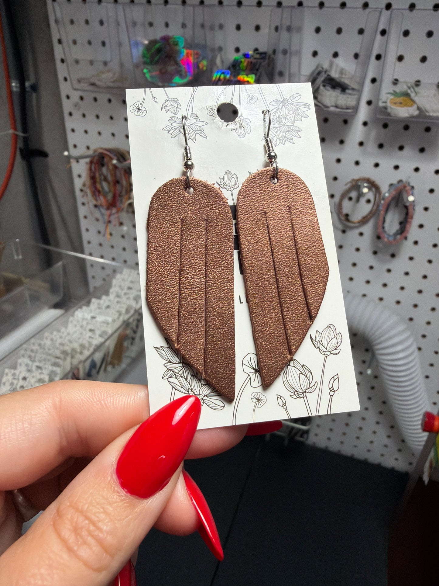 Smooth Bronze Mini Fringe