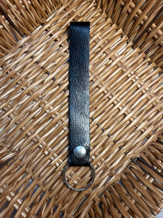 Pitch Black Wristlet Keychain