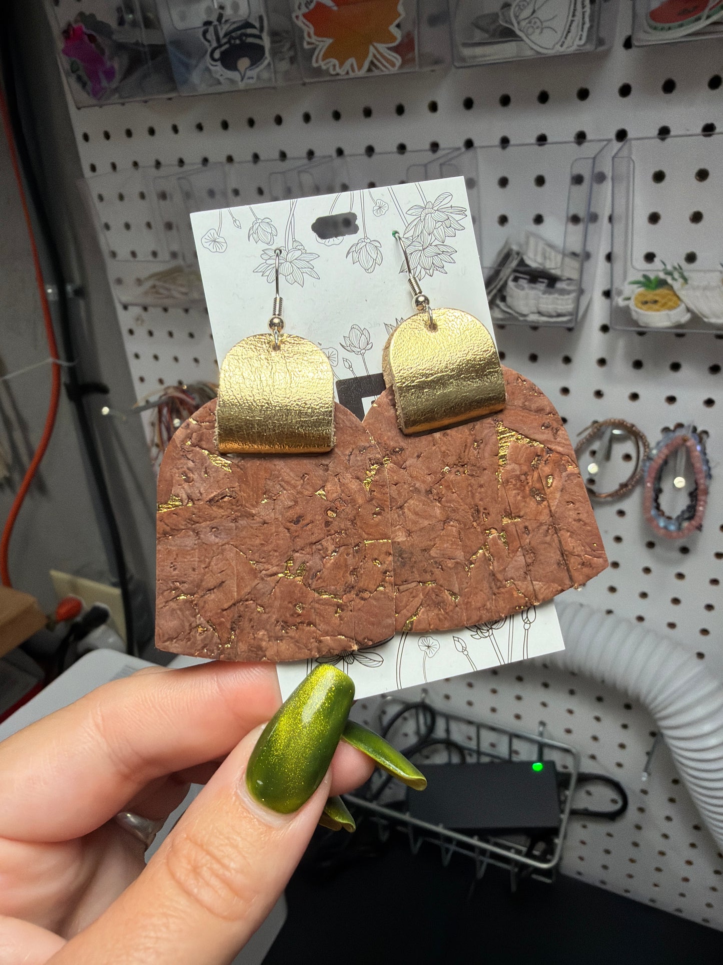 Gingerbread Cork Fringies