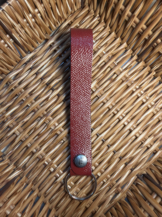 Cherry Sage Wristlet Keychain